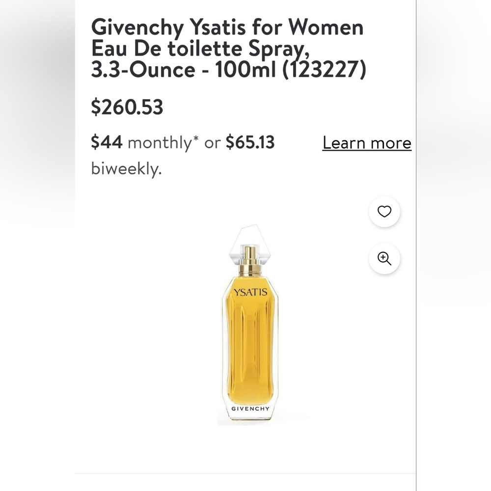 Givenchy Ysatis for Women - 100ml